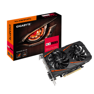 کارت گرافیک گیگابایت مدل GV-RX550GAMING OC-2GD GIGABYTE GV-RX550GAMING OC-2GD Graphics Card