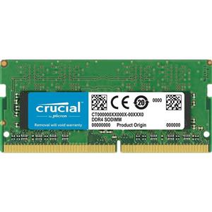رم لپ تاپ DDR4 تک کاناله 2400 مگاهرتز CL17 کروشیال ظرفیت 16 گیگابایت Crucial 2400MHz Single Channel Laptop RAM 16GB 