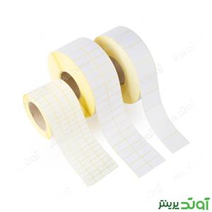 لیبل (برچسب) کاغذی سه ردیفه Paper Label 12×25 