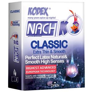 کاندوم کدکس مدل Classic بسته 3 عددی