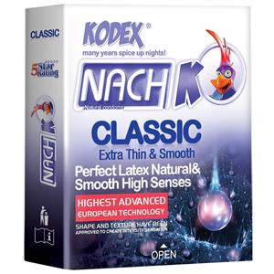 کاندوم کدکس مدل Classic بسته 3 عددی Kodex Condoms 3PSC 