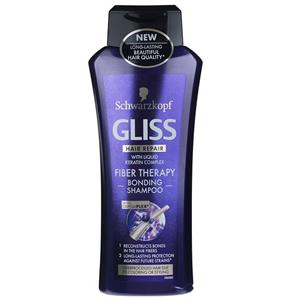 شامپو ترمیم کننده مو گلیس مدل Fiber Therapy حجم 250 میلی لیتر Gliss Fiber Therapy Repairing Shampoo 250ml