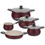 Aroos Marjan Cookware Set 8 Pcs