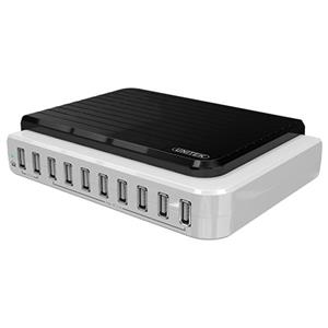 شارژر رومیزی هوشمند 10 پورت یونیتک مدل Y-2155                                         Unitek Y-2155 10 Port Smart Desktop Charger