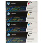 HP 305A 4 Color Laserjet Cartridge Pack