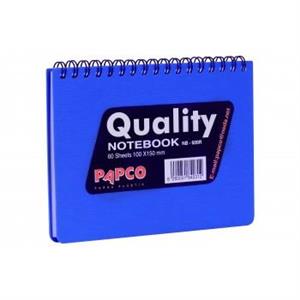 PAPCO NB 609R NOTEBOOK دفتر یادداشت راه راه پاپکو NB 609R Papco NB-609R Code Notebook