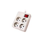 Farhan Electric Square 4Way Outlet With Cable