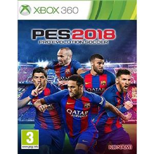 بازی PES 2018 مخصوص Xbox 360 PES 2018 Xbox 360 Game