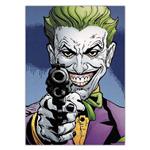 تابلو شاسی ونسونی طرح Joker is Pointing Gun سایز 50 × 70