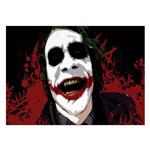 تابلو شاسی ونسونی طرح Joker Madness سایز 50 × 70