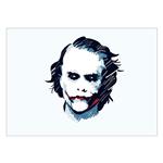 تابلو شاسی ونسونی طرح Joker scratchy Painting سایز 50 × 70