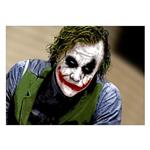 تابلو شاسی ونسونی طرح Joker Wisely Look سایز 50 × 70