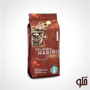 بسته قهوه استارباکس مدل کلمبیا نارینو 250 گرمی Starbucks Colombia Narino Coffee 250g 