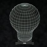 صفحه شبخواب Vlight 3Dt طرح لامپ