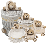 RosaRio BearCream Basket Set 5 Pieces