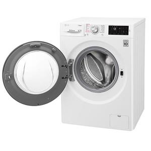 ماشین لباسشویی ال جی 10.5 کیلویی سفید  LG WM-1045CW  LG WM-1045CW Washing Machine