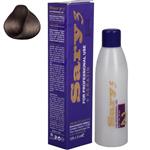 کیت رنگ مو ساری 3 سری Ash مدل Medium Smoky Brown شماره C3-4.1