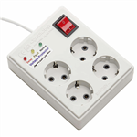 Farhan Electric FEP444-5 Power Strip With Surge Protector