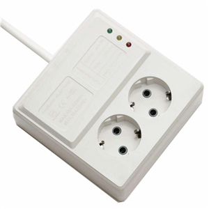 چند راهی برق و محافظ فرحان الکتریک مدل FEP222-3 Farhan Electric FEP222-3 Power Strip With Surge Protector