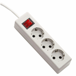 Farhan Electric FE333 Power Strip 1.8m