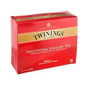 چای کیسه‌ای سنتی انگلیسی 50 عددی توینینگز 