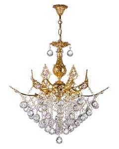 لوستر چشمه نور 9  شعله کد 2644/6 Cheshmeh Noor  2644/6 Nine Flames Chandelier