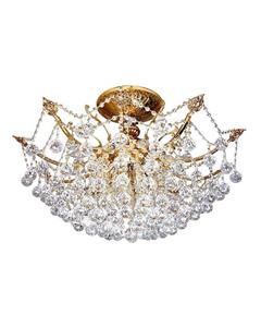 لوستر سقفی چشمه نور 15  شعله کد 2646/10 Cheshmeh Noor  2646/10 Fifteen Flames Ceiling  Chandelier