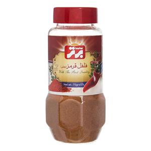 فلفل قرمز 75 گرمی برتر Bartar Chili Pepper Powder 75Gr