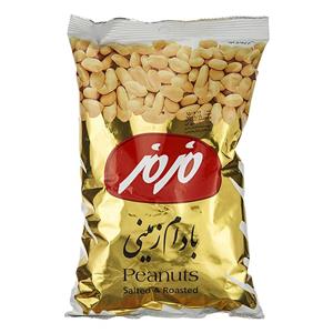 بادام زمینی نمکی 500 گرمی مزمز