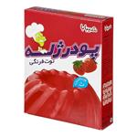 پودر ژله توت فرنگی ویتامین ث 100 گرمی شیبابا