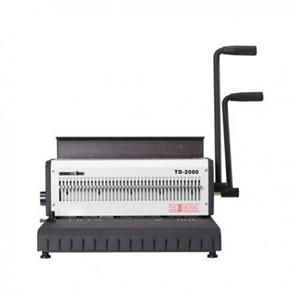 Double binding machine TD2000 دستگاه صحافی دوبل TD2000
