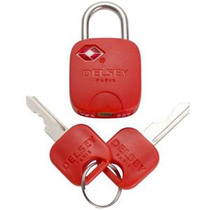 قفل کلید خور TSA دلسی قرمز 