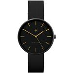 ساعت مچی عقربه ای نیوگیت مدل The Drumline Black Case Reverse Dial Black Strap