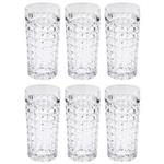 Bohemia Diamond Glass Pack of 6