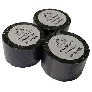 ریبون پرینتر لیبل زن نیک مدل WAX بسته 18 عددی Nick Label Printer Ribbon Pack Of 