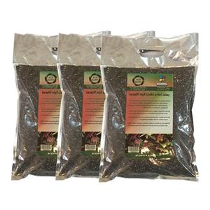 بستر آماده کشت گیاه آگلونما 2 کیلوگرمی گلباران سبز بسته سه عددی Golbarane Sabz Bastare Kesht Aglaoenema 2kg Fertilizer Pack Of 3