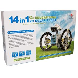 Advanced 14 in 1 deals solar robot