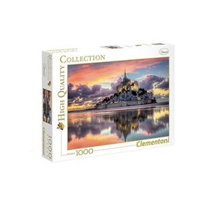 پازل 1000 تکه کلمنتونی مدل Mont St Michel Clementoni Pcs Puzzle 