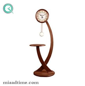 ساعت ایستاده مدرن لوتوس گردویی مدل Modern Floor Clock MF-126 WL