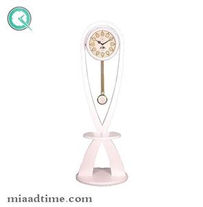 ساعت ایستاده مدرن لوتوس سفید مدل Modern Floor Clock MF-124 WH 