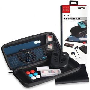 مجموعه کیف کنسول نینتندو سوییچ مدل OTVO 13in1 Nintendo Switch OTVO 13in1 Console Bag Bundle