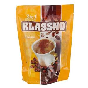 کافی میکس 3 در 1 خامه ای کلاسنو Klassno Cream Coffee mix Sachets 