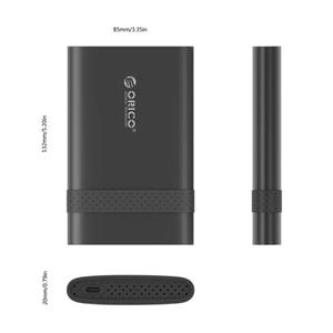 قاب اکسترنال اریکو Orico 2589S3 2.5 inch Tool Free USB3.0 