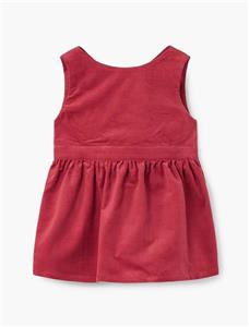 پیراهن نخی بدون آستین نوزادی دخترانه Baby Girls Cotton Sleeveless Dress 