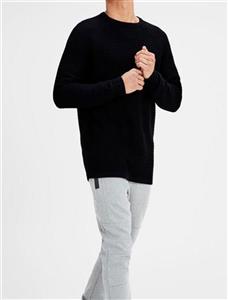 پلیور نخی یقه گرد مردانه Men Cotton Round Neck Sweater 