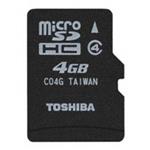 Toshiba Micro SD 4GB Class 4