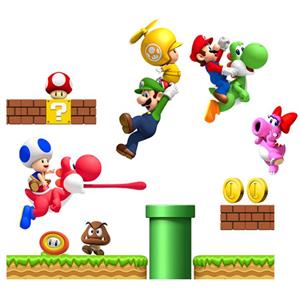 استیکر سه بعدی ژیوار طرح بازی ماریو قارچ خور Zhivar Super Mario Game 3D Wall Sticker 