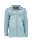 شومیز جین آستین بلند دخترانه Girls Denim Long Sleeve Shirt