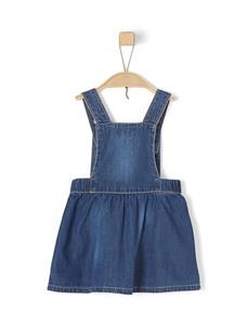 سارافون جین نوزادی دخترانه Baby Girls Denim Dress 