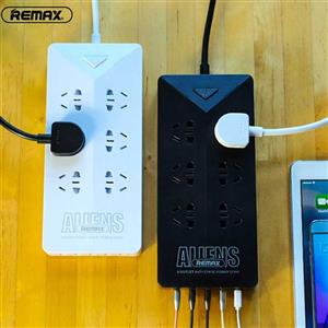 چندراهی برق و هاب USB ریمکس مدل RU-S4 6x Remax RU-S4 6x Power Strip And USB Hub